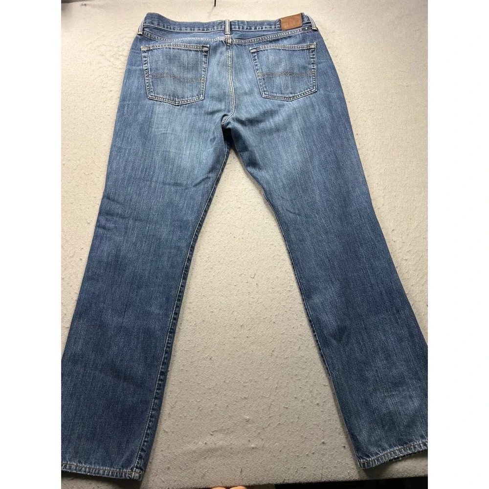 Lucky Brand 363 Vintage Straight Jeans Mens 38x34 Blue Denim Pants 2379